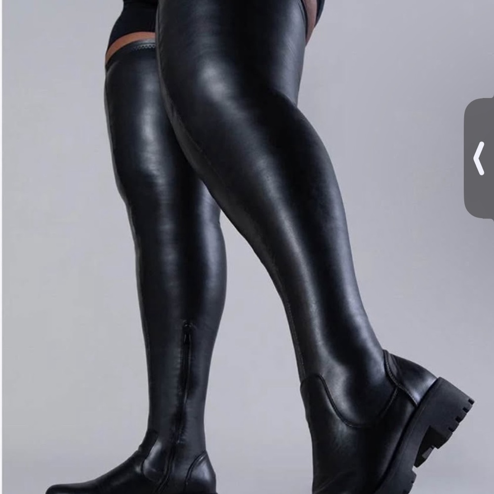 Black Over-the-Knee Boots